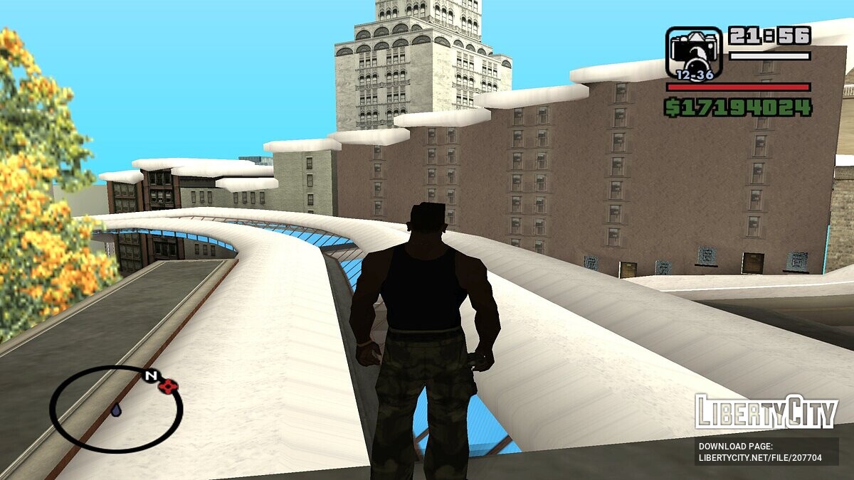 Скачать Liberty City в аэропорту Los Santos для GTA San Andreas