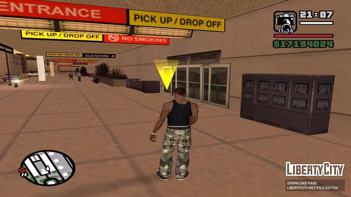 Liberty City в аэропорту Los Santos / GTA San Andreas