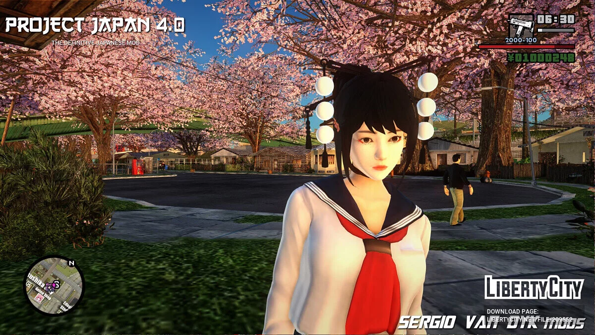 PROJECT JAPAN 4.0 - Японская стилистика в San Andreas / GTA San Andreas