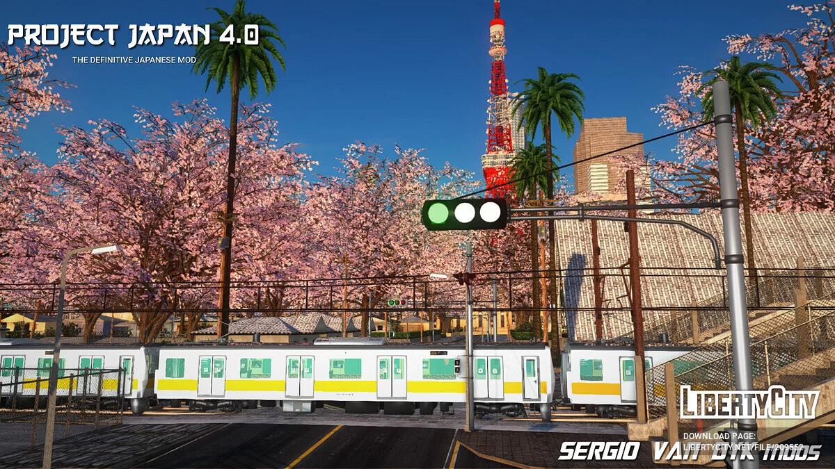 PROJECT JAPAN 4.0 - Японская стилистика в San Andreas / GTA San Andreas