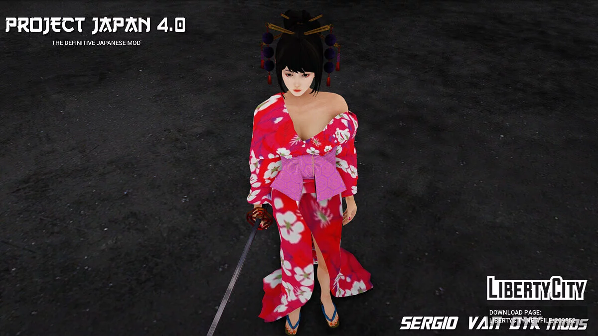 PROJECT JAPAN 4.0 - Японская стилистика в San Andreas / GTA San Andreas