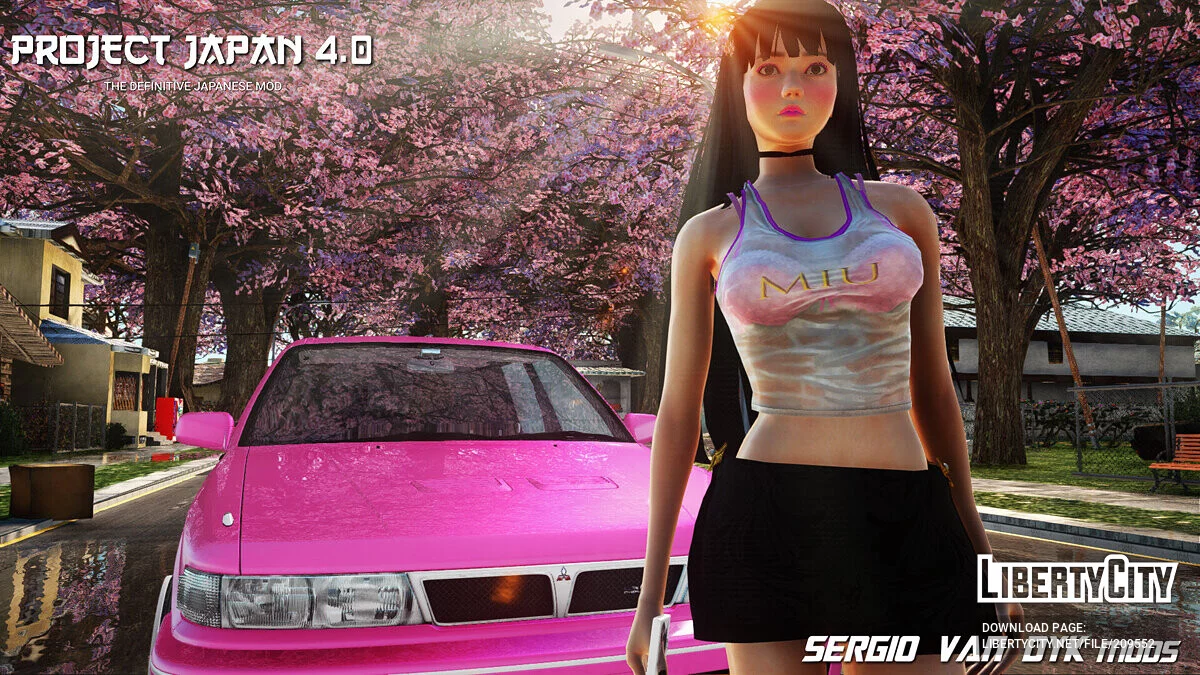 PROJECT JAPAN 4.0 - Японская стилистика в San Andreas / GTA San Andreas