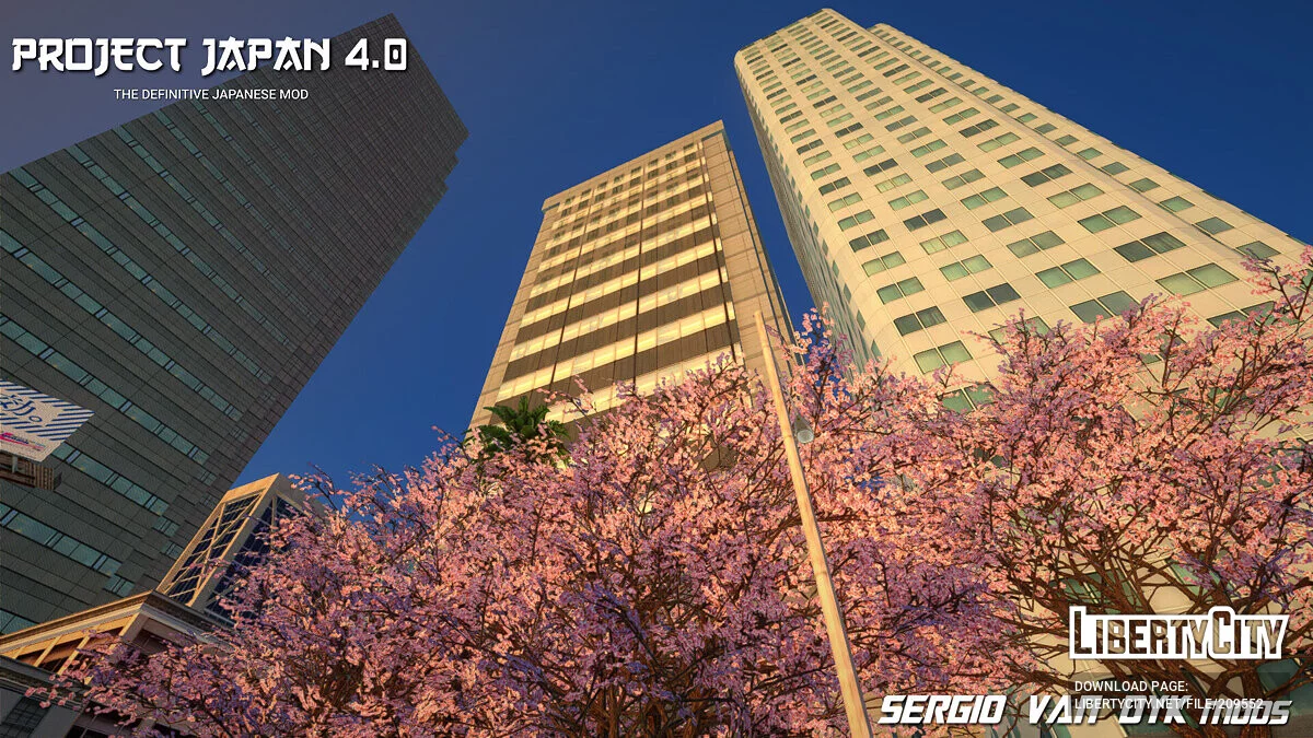 PROJECT JAPAN 4.0 - Японская стилистика в San Andreas / GTA San Andreas