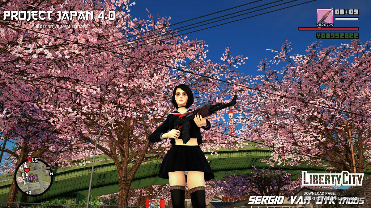 PROJECT JAPAN 4.0 - Японская стилистика в San Andreas / GTA San Andreas