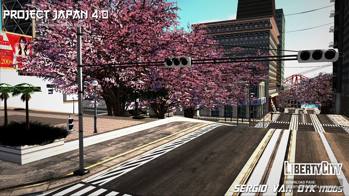 PROJECT JAPAN 4.0 - Японская стилистика в San Andreas / GTA San Andreas