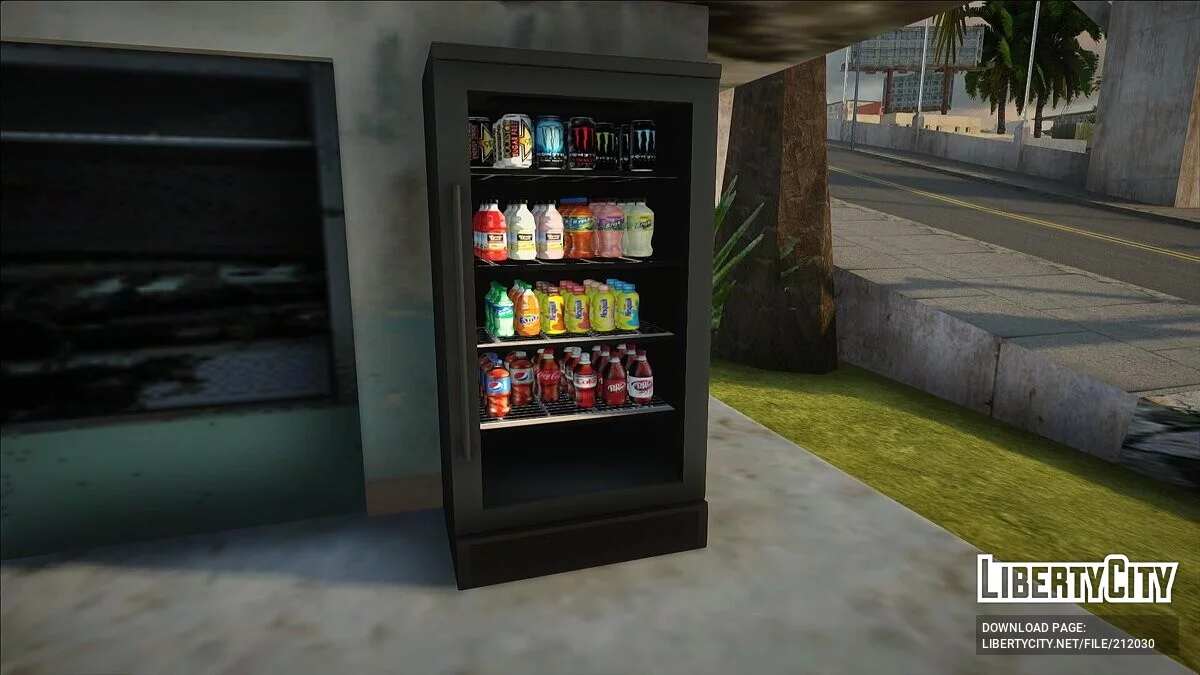 Новый автомат с напитками / GTA San Andreas