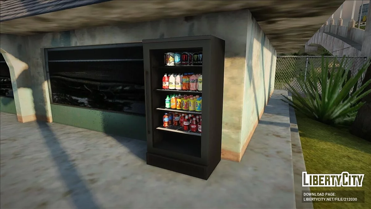 Новый автомат с напитками / GTA San Andreas