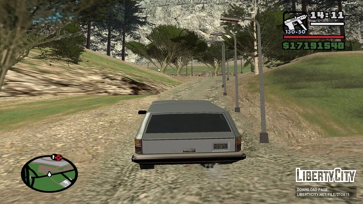 Освещение горы Чилиад / GTA San Andreas