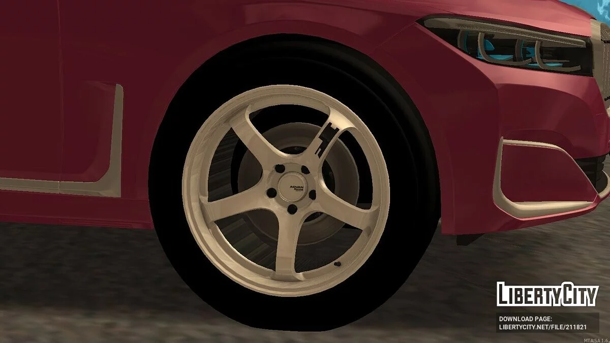 Пак дисков ADVAN и 5Zigen / GTA San Andreas