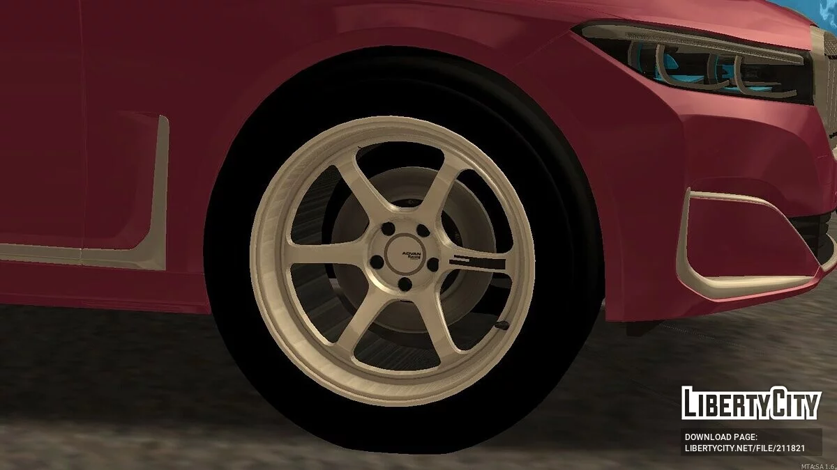 Пак дисков ADVAN и 5Zigen / GTA San Andreas