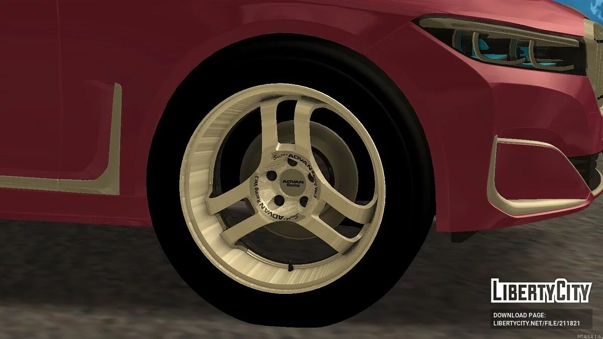 Пак дисков ADVAN и 5Zigen / GTA San Andreas