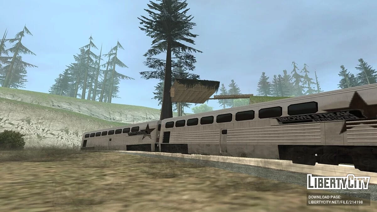 Домик на дереве в горах / GTA San Andreas