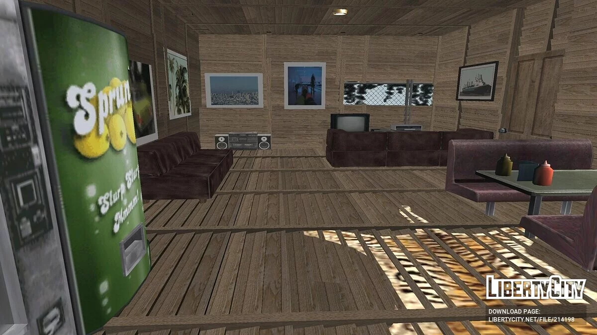 Домик на дереве в горах / GTA San Andreas