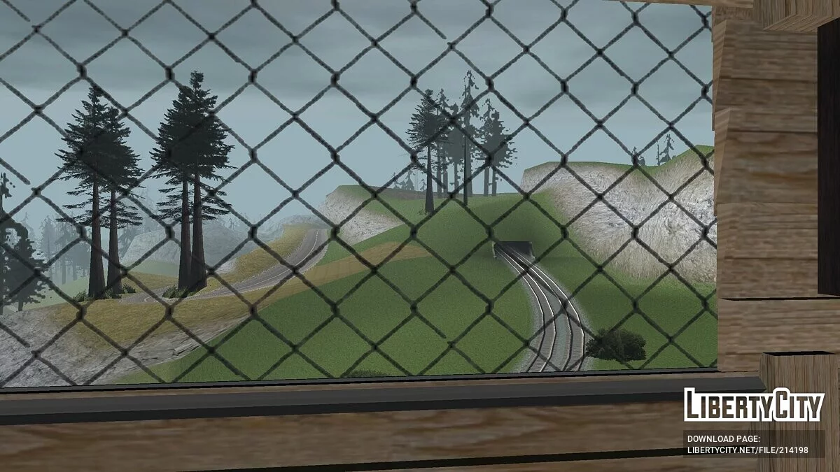 Домик на дереве в горах / GTA San Andreas