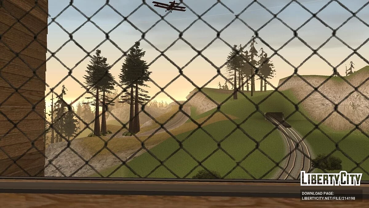 Домик на дереве в горах / GTA San Andreas