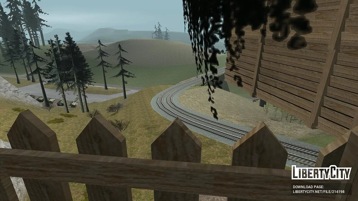 Домик на дереве в горах / GTA San Andreas