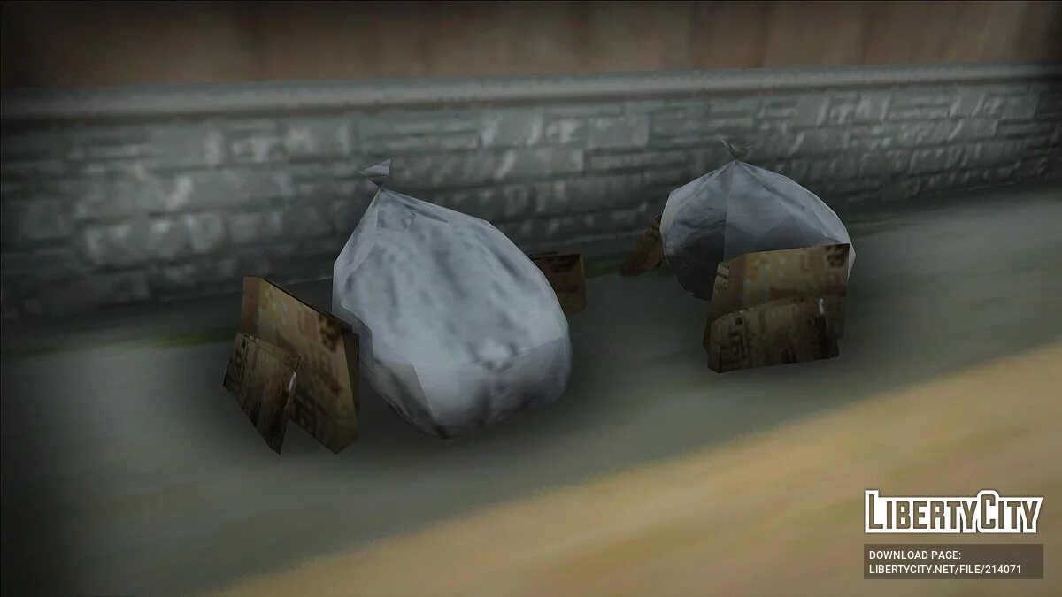 Новые объекты в стиле игры / GTA San Andreas
