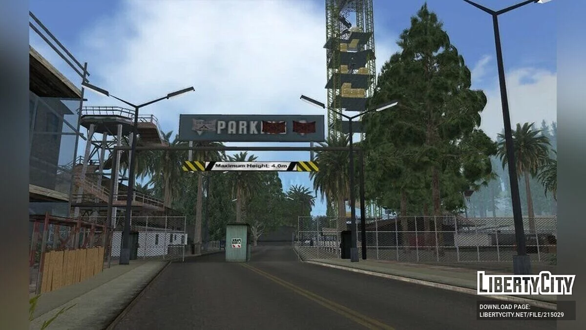 Башня возле пляжа Санта-Мария / GTA San Andreas