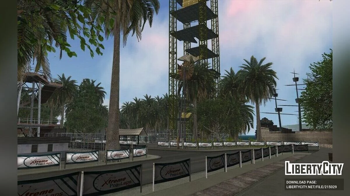 Башня возле пляжа Санта-Мария / GTA San Andreas