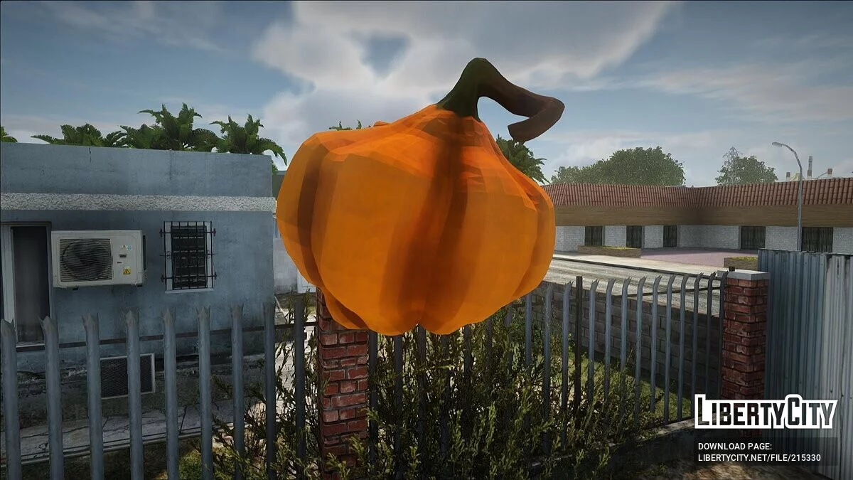Новые объекты ко дню Хэллоуин / GTA San Andreas