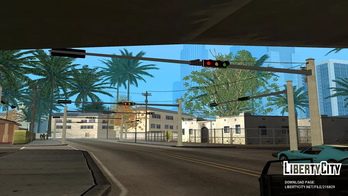 Улучшенное освещение на улицах / GTA San Andreas