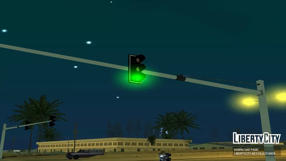 Улучшенное освещение на улицах / GTA San Andreas