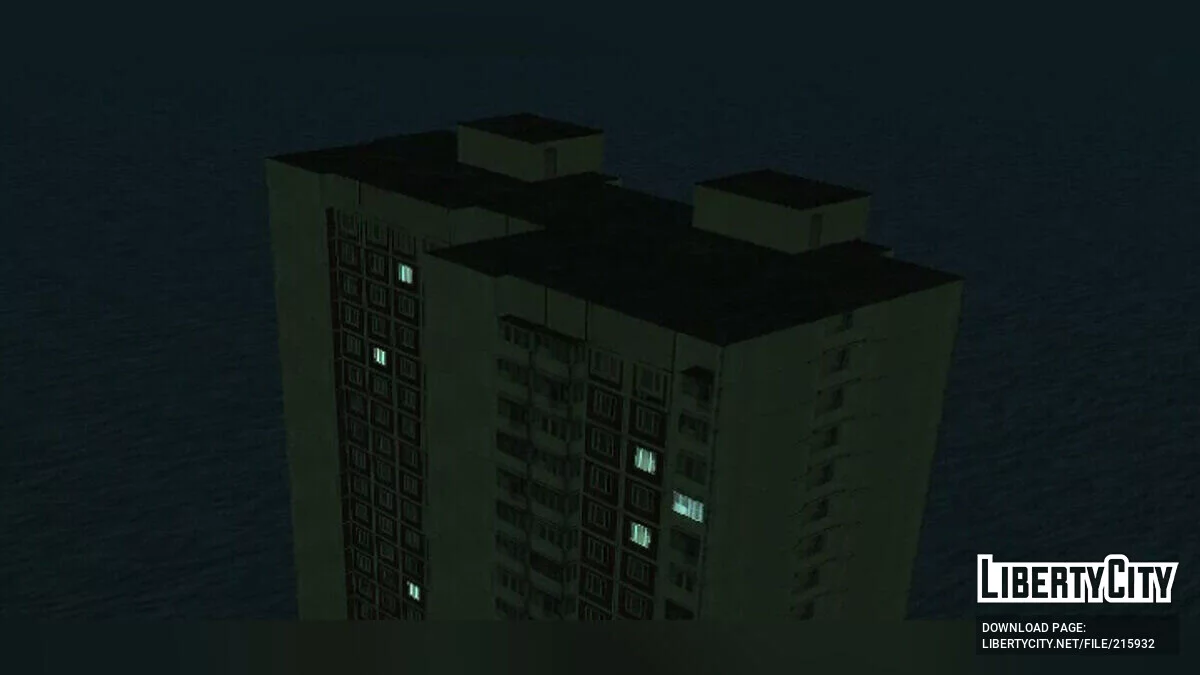 Многоэтажка серии КОПЭ-85 (1985 г.) / GTA San Andreas