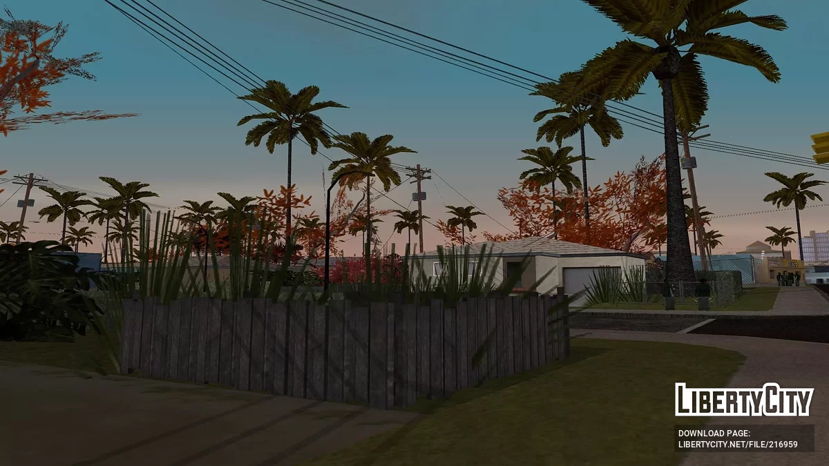 Осенний мод -  Хэллоуин (День Всех Святых) / GTA San Andreas