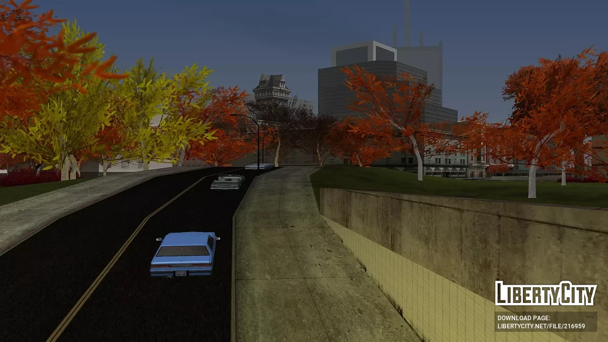 Осенний мод -  Хэллоуин (День Всех Святых) / GTA San Andreas