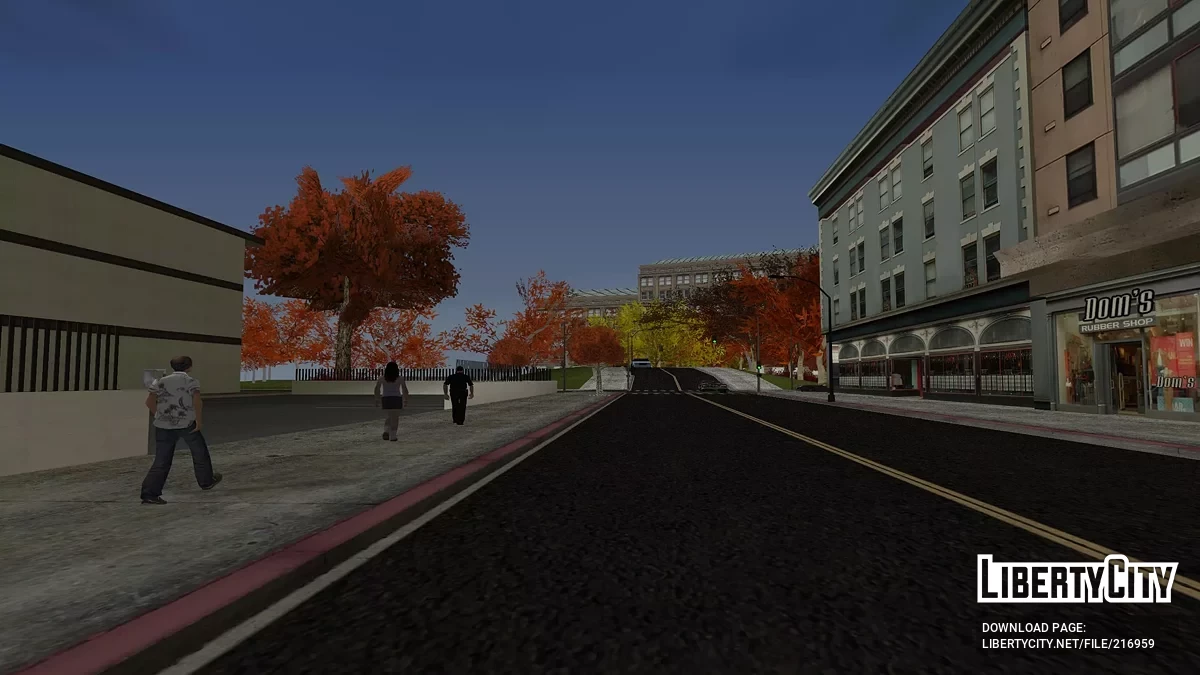 Осенний мод -  Хэллоуин (День Всех Святых) / GTA San Andreas