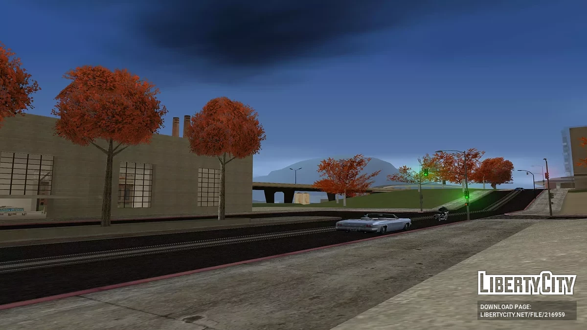 Осенний мод -  Хэллоуин (День Всех Святых) / GTA San Andreas