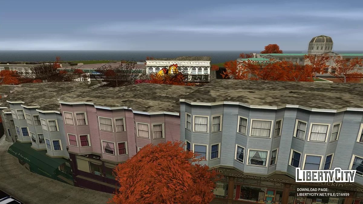 Осенний мод -  Хэллоуин (День Всех Святых) / GTA San Andreas