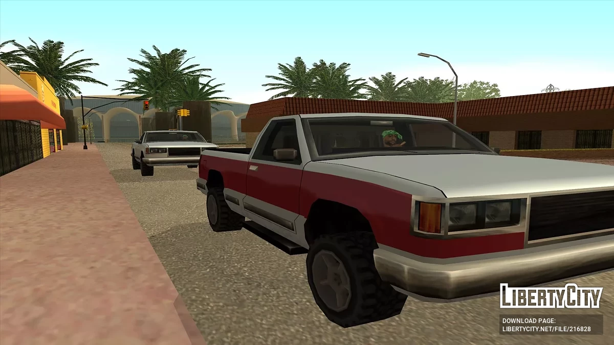 Разные авто банды Grove Street / GTA San Andreas