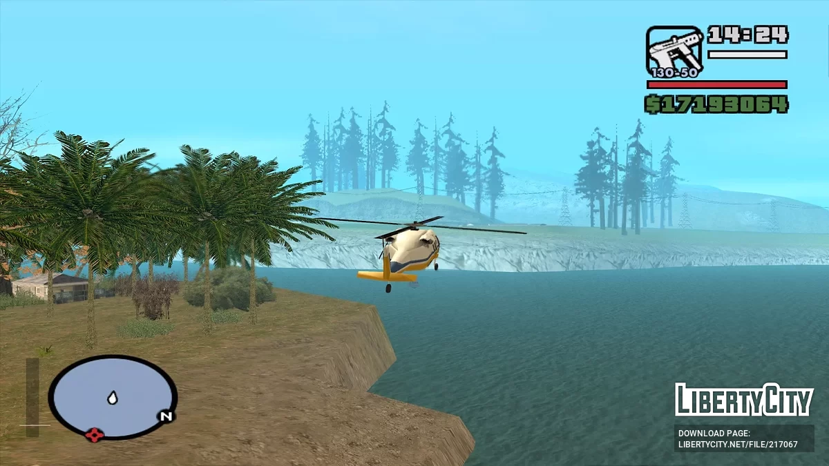 Остров уединения в округе Флинт / GTA San Andreas