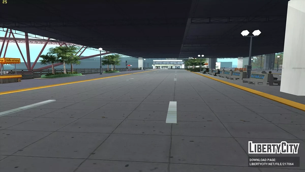 Новый автобусный терминал в Сан-Фиерро / GTA San Andreas