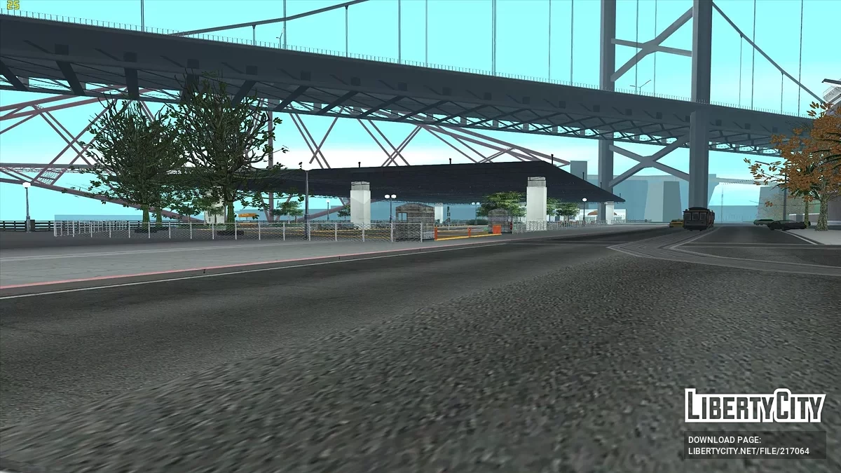 Новый автобусный терминал в Сан-Фиерро / GTA San Andreas