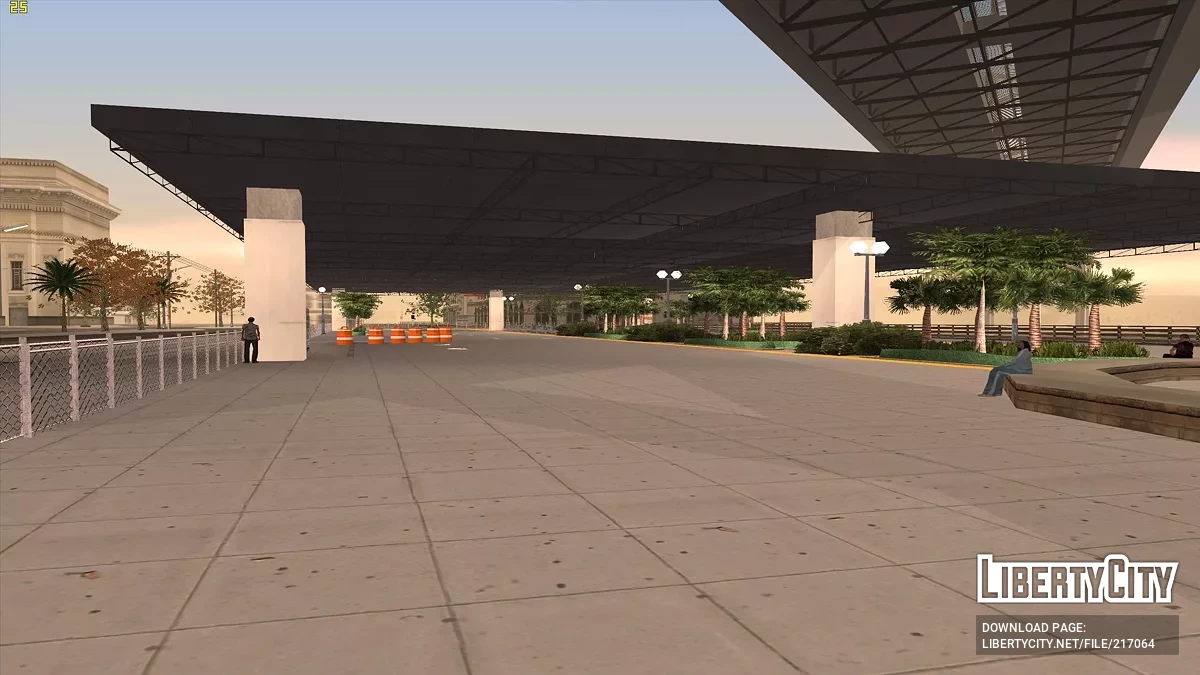Новый автобусный терминал в Сан-Фиерро / GTA San Andreas