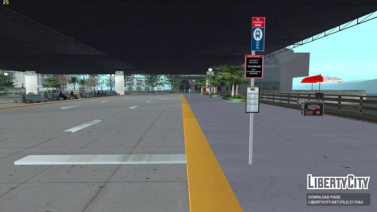 Новый автобусный терминал в Сан-Фиерро / GTA San Andreas