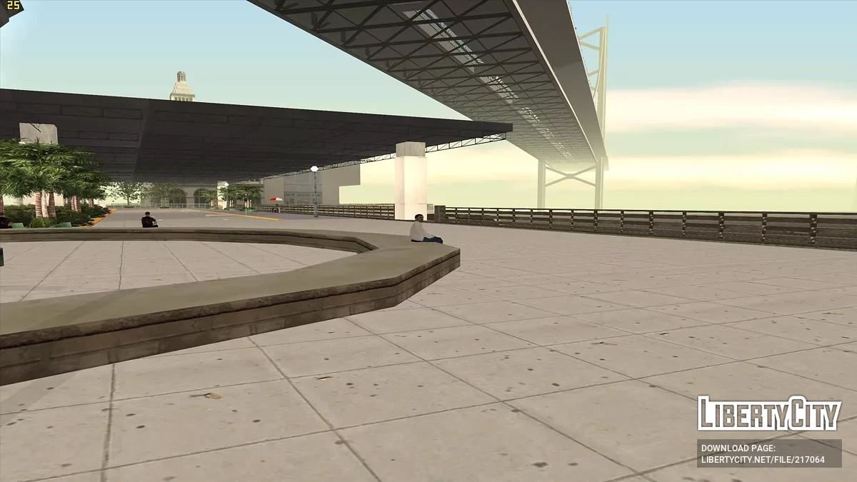 Новый автобусный терминал в Сан-Фиерро / GTA San Andreas