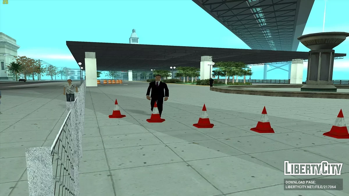 Новый автобусный терминал в Сан-Фиерро / GTA San Andreas