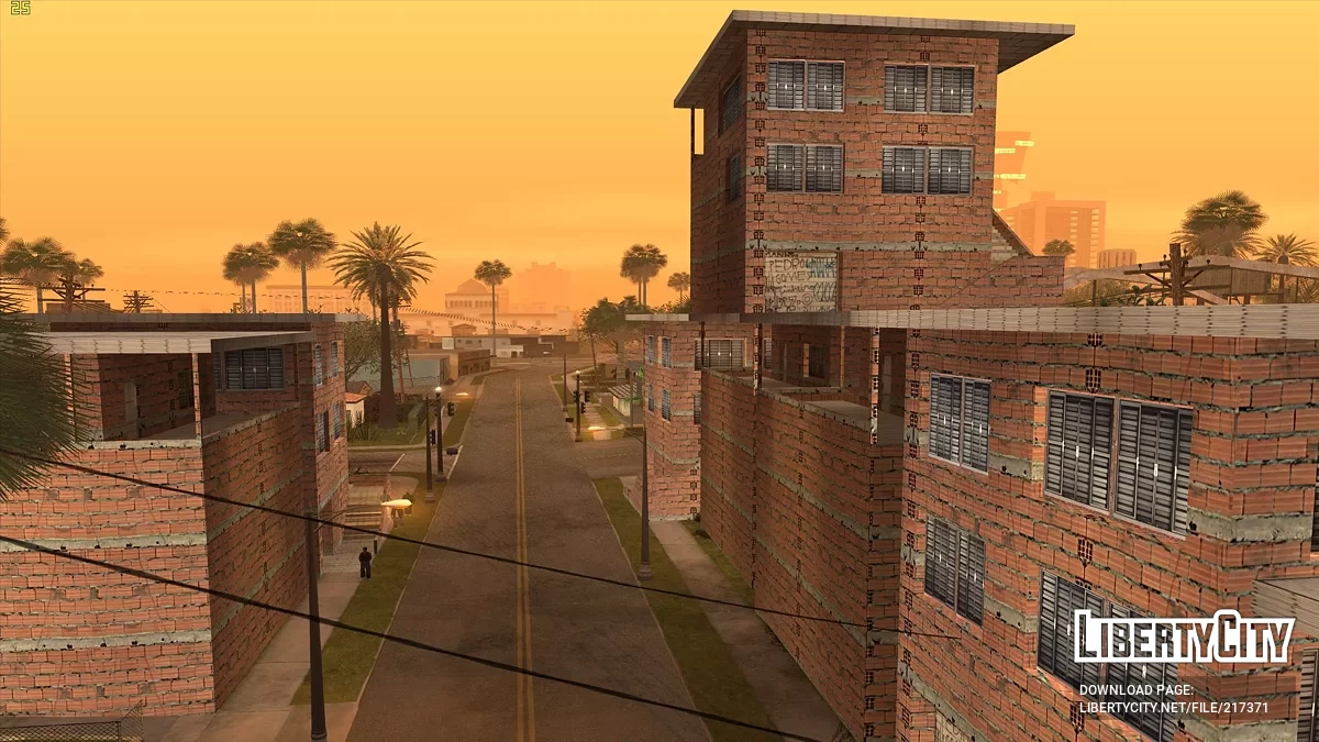 Новый маппинг на Grove Street / GTA San Andreas