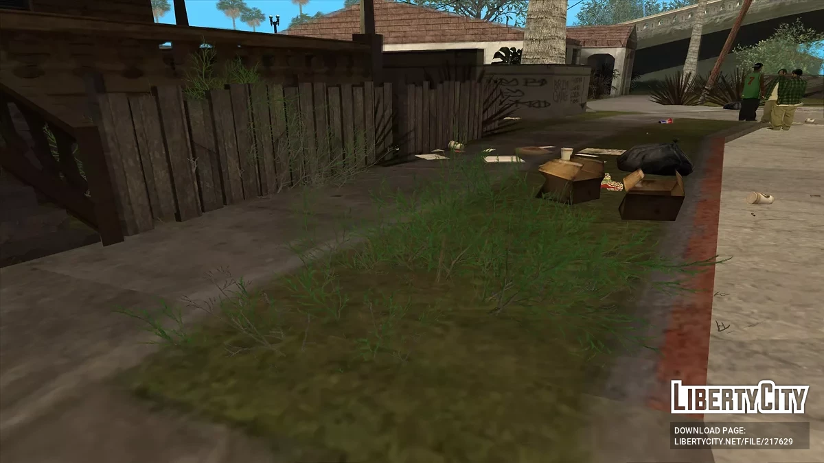 Разрушенный Grove Street / GTA San Andreas