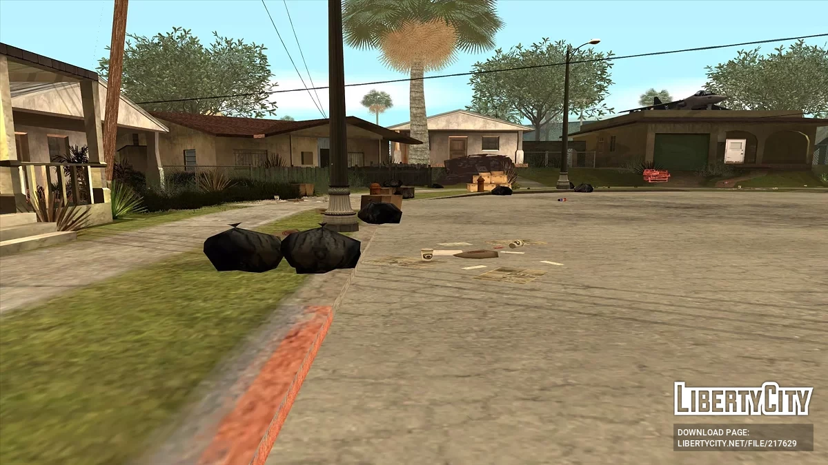 Разрушенный Grove Street / GTA San Andreas
