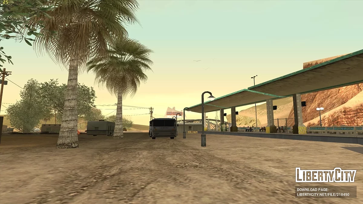 Автобусный терминал в Лас-Барракас / GTA San Andreas