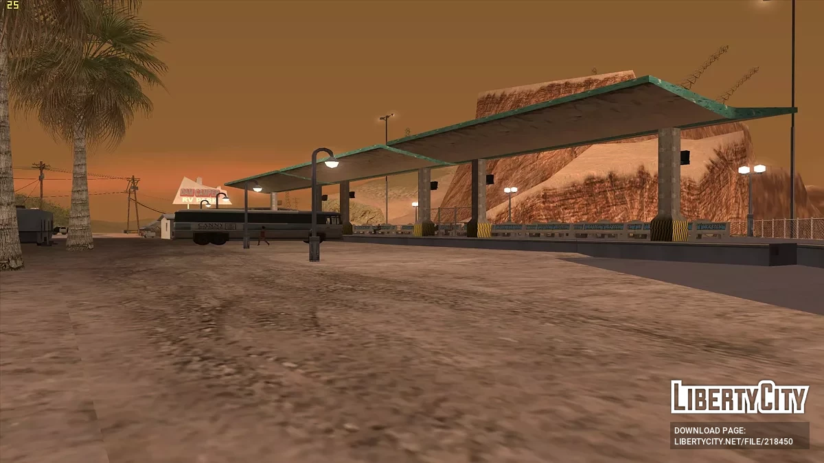 Автобусный терминал в Лас-Барракас / GTA San Andreas