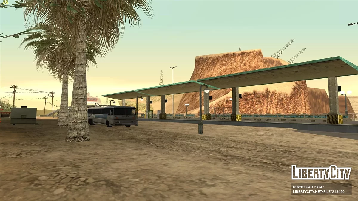 Автобусный терминал в Лас-Барракас / GTA San Andreas