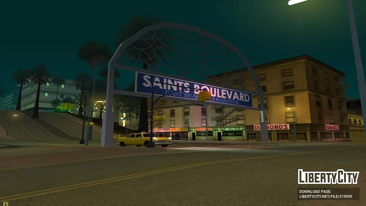 Глубокое освещение Los Santos / GTA San Andreas