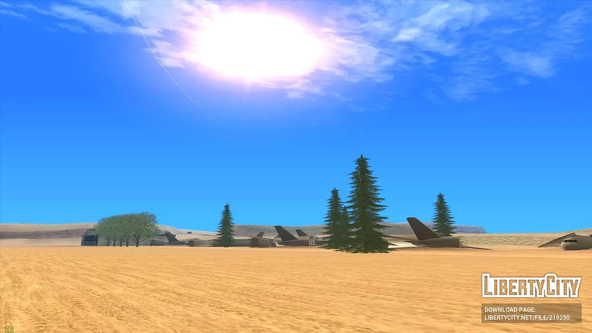 Новый маппинг пустыни / GTA San Andreas