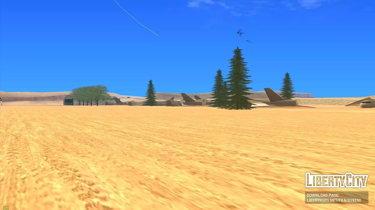 Новый маппинг пустыни / GTA San Andreas