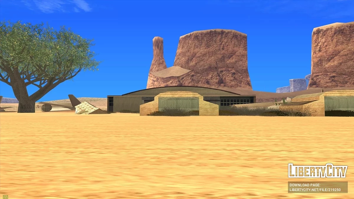 Новый маппинг пустыни / GTA San Andreas